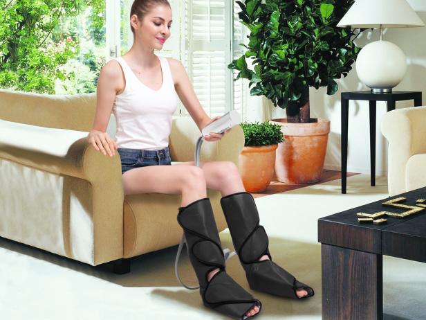foot massager with air compression